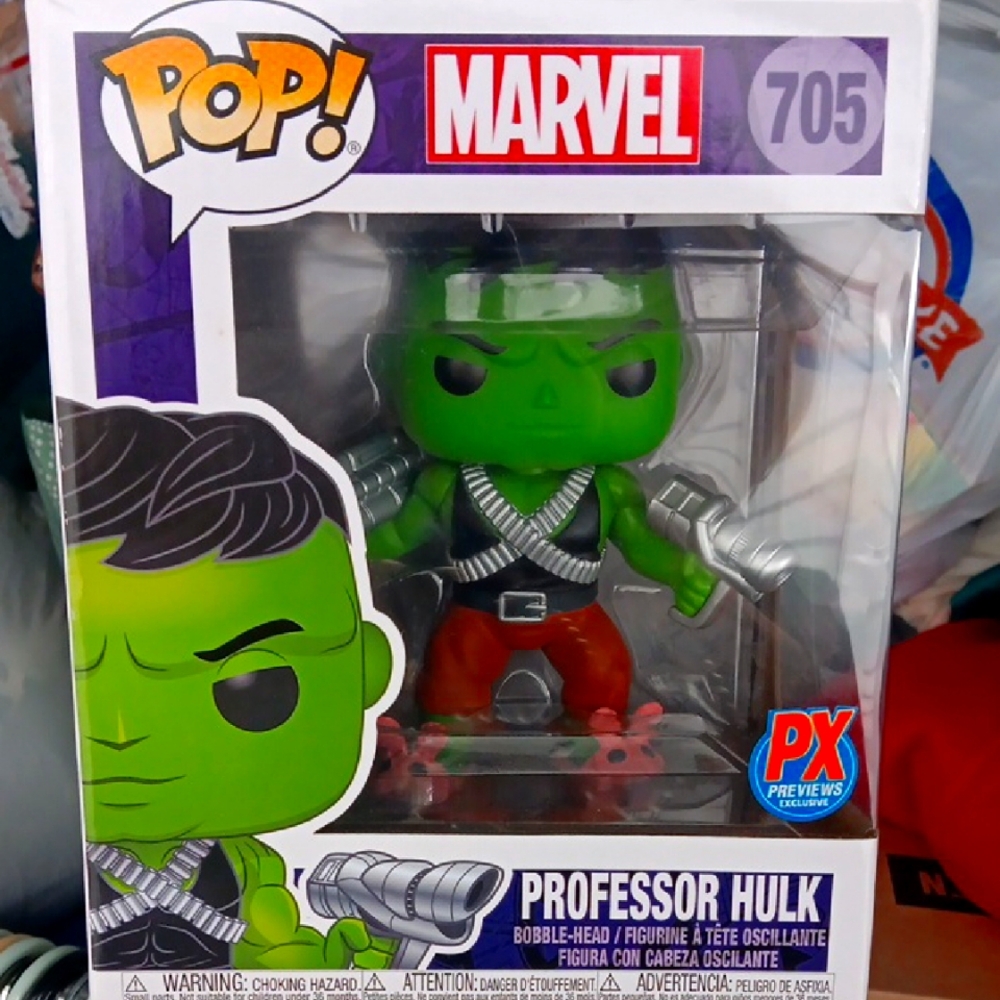 Marvel Professor Hulk Funko Pop Figure